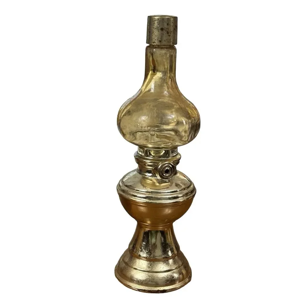 Avon Vintage Library Lamp w/ Box Decanter Perfume Bottle Cologne Glass Empty
